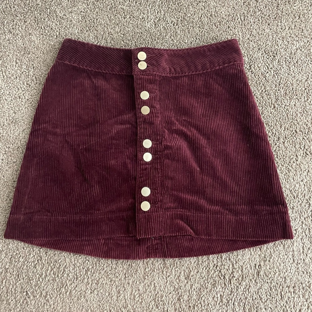 Abercrombie Corduroy skirt